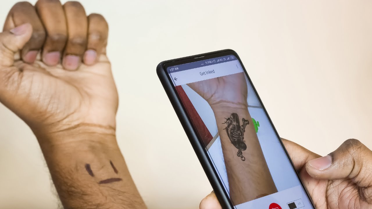 Best Android App 2019 | Try Kre Koi Bhi Tattoo Apni Body Par Is App Se - DK  Tech Hindi
