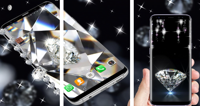 Diamond Live Wallpaper Android App - DK Tech Hindi